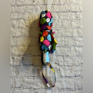 SHEDRAIN COLORFUL POLKA DOTS SMALL UMBRELLA WITH PUSH BUTTON OPENING